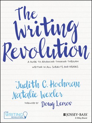 cover image of The Writing Revolution